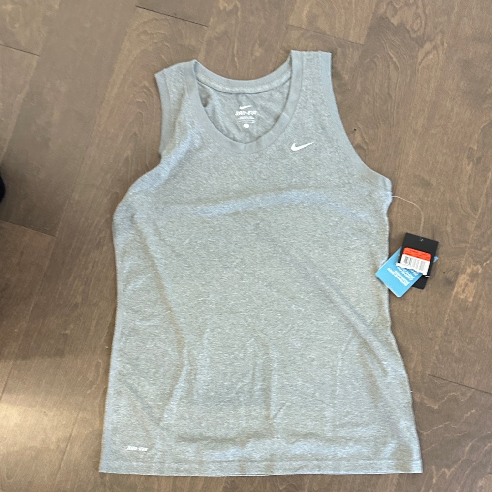 Nike Heather Gray Athletic Tank